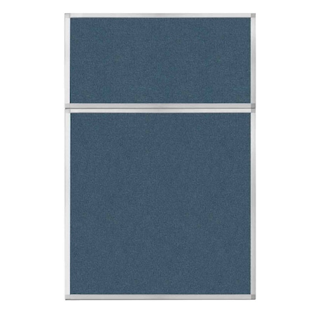 Versare Hush Panel Configurable Cubicle Partition 4' x 6' Caribbean Fabric 1812485
